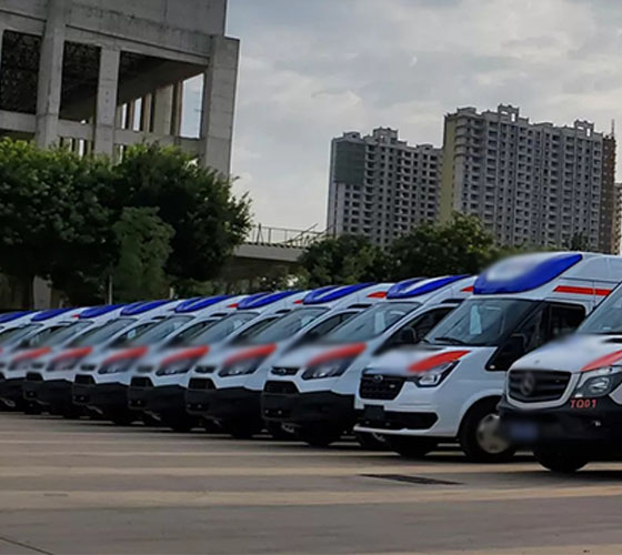 华蓥市服务车队展示